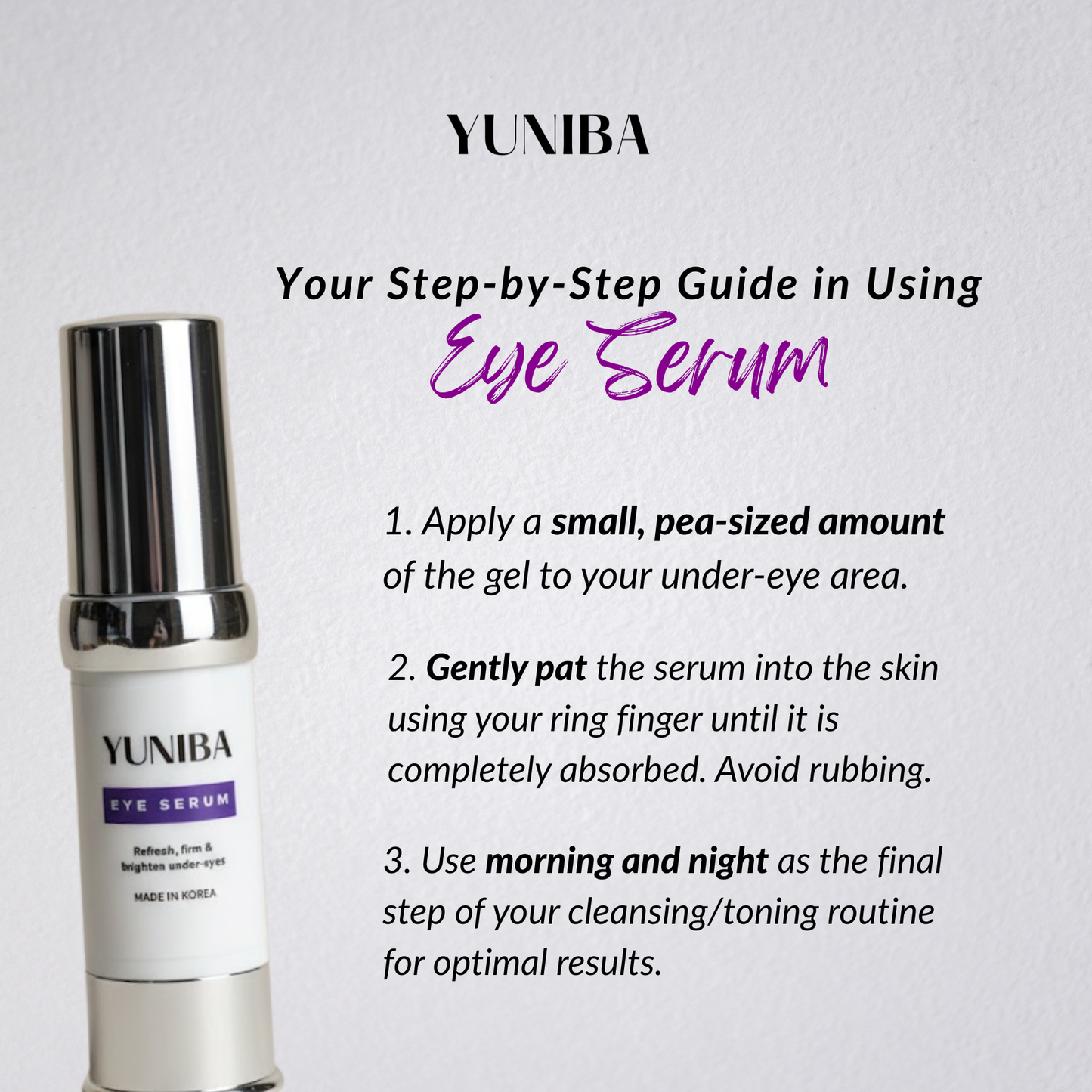 Eye Serum 15ML Reveal Your Brightest Gaze
