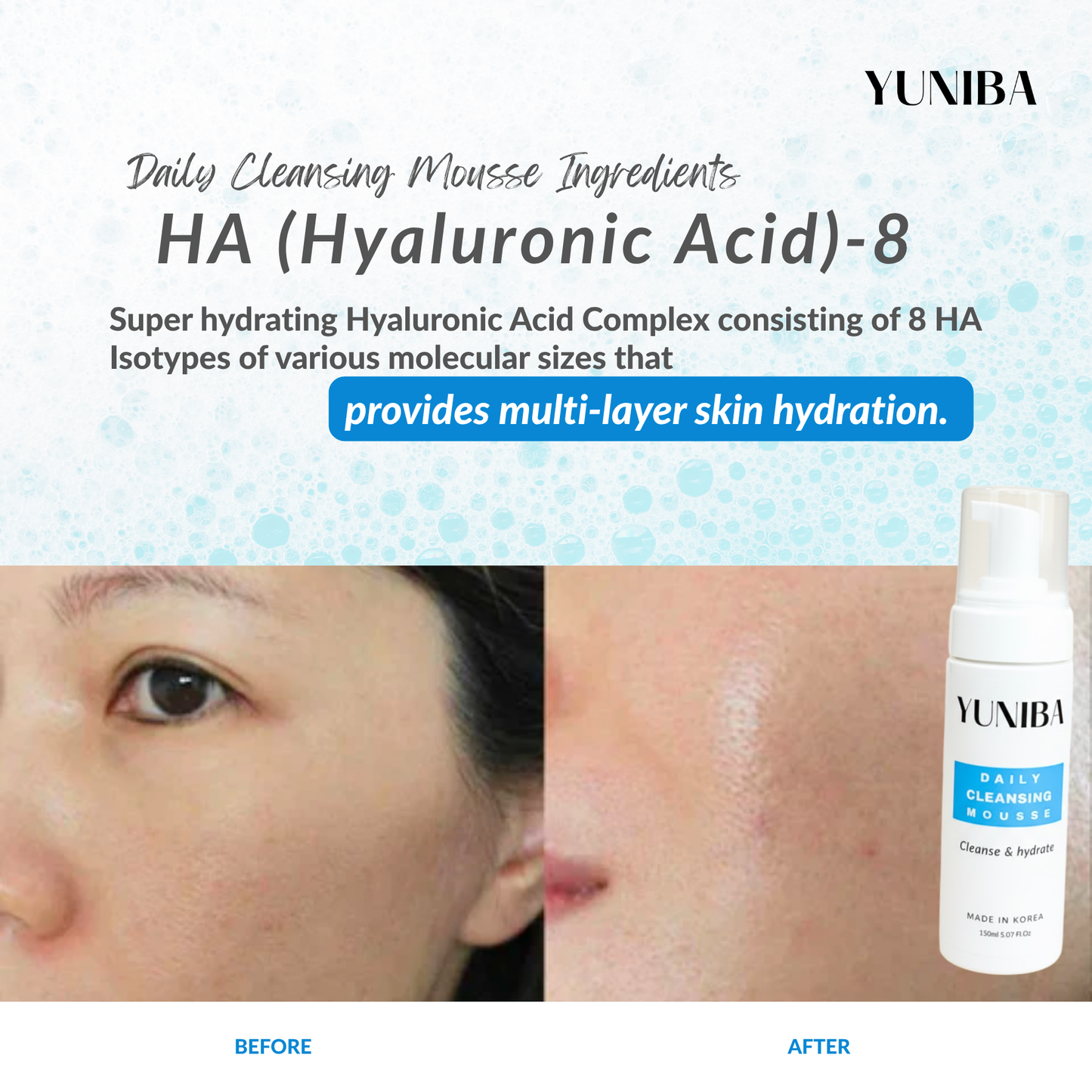 Hydrating Daily Cleansing Mousse 150ML