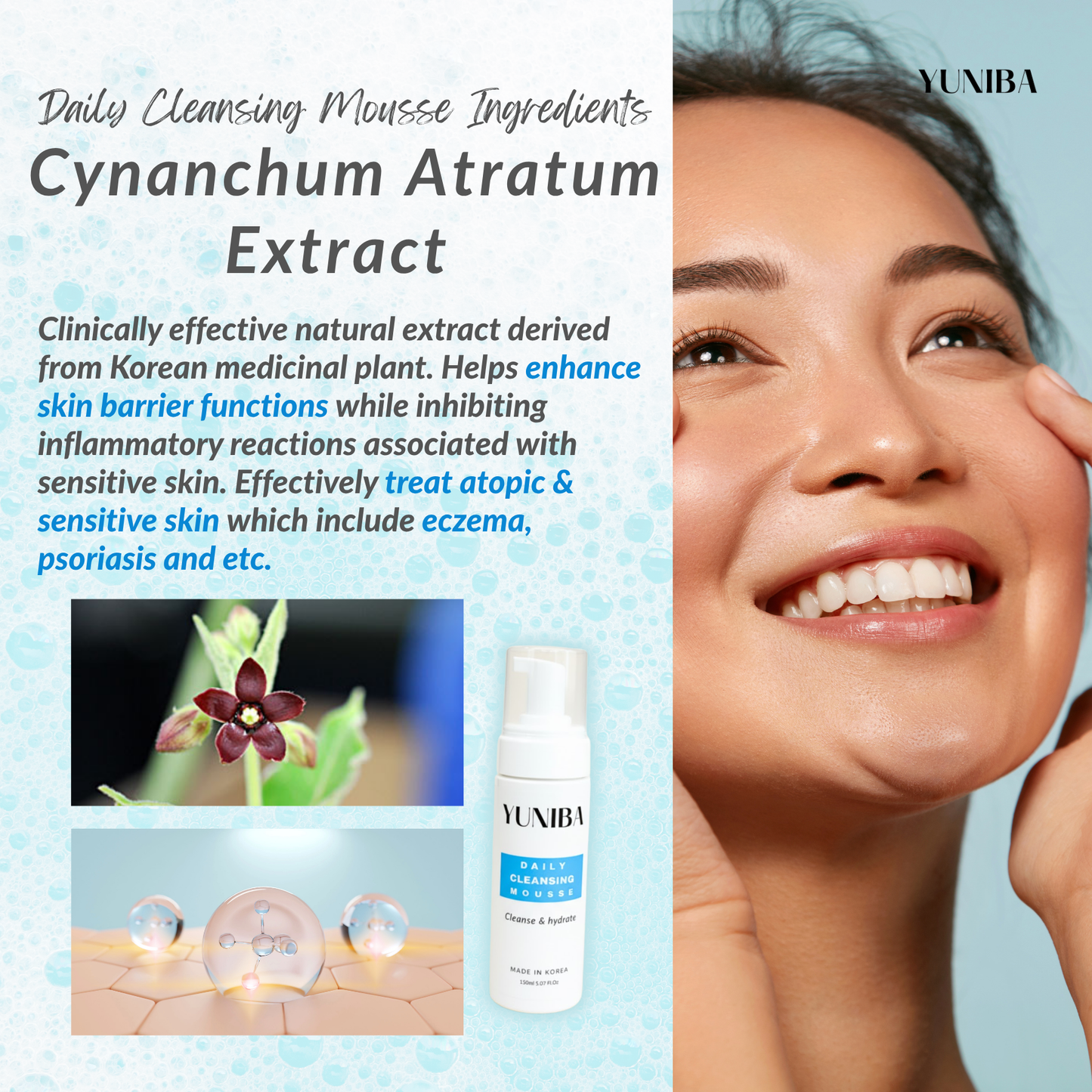 Hydrating Daily Cleansing Mousse 150ML