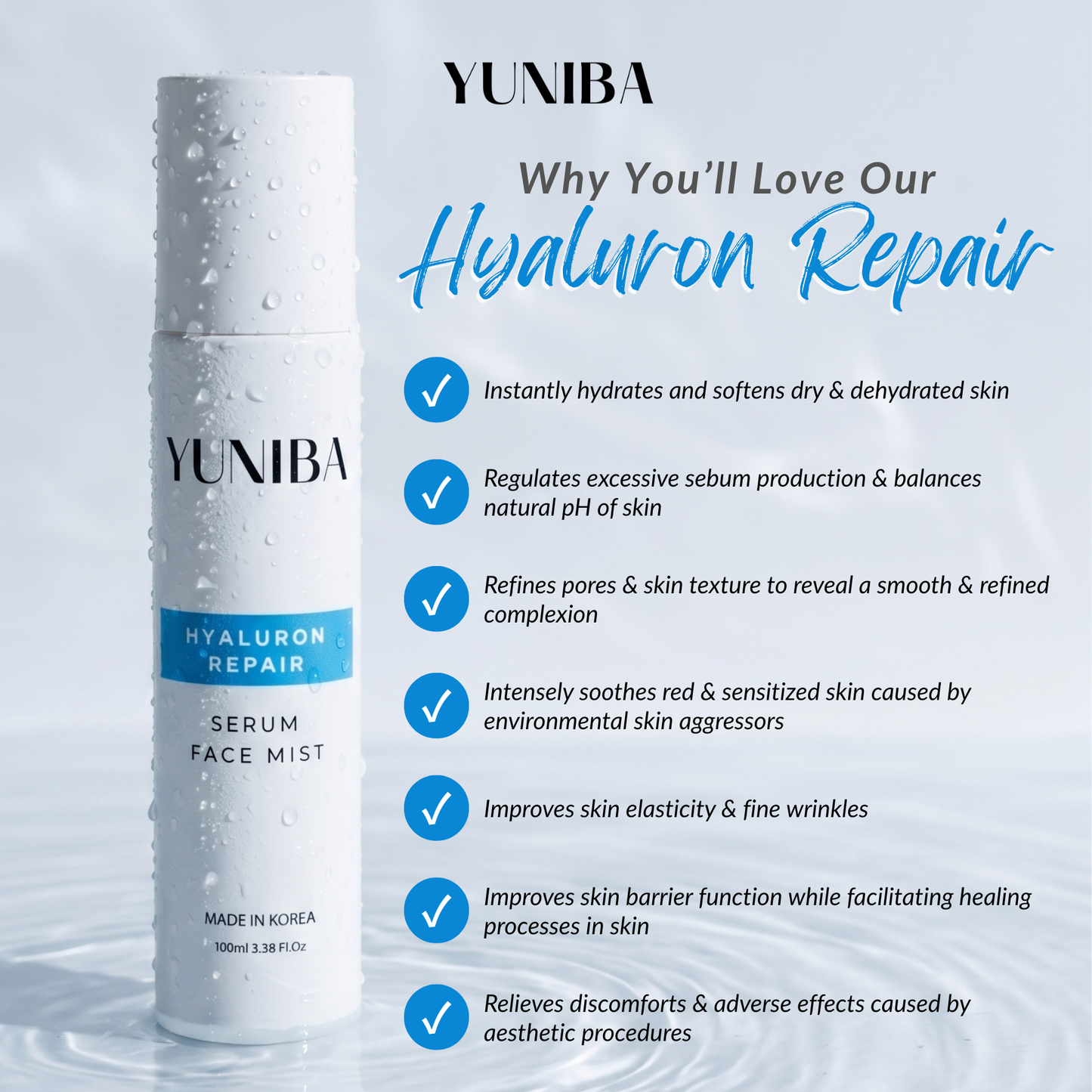 HA Serum Mist 100ML for Instant Skin Transformation