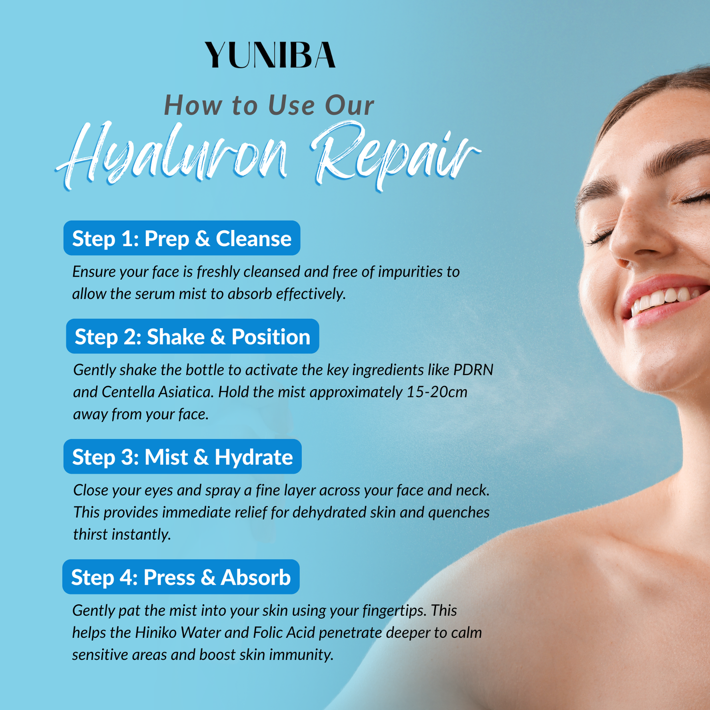 HA Serum Mist 100ML for Instant Skin Transformation