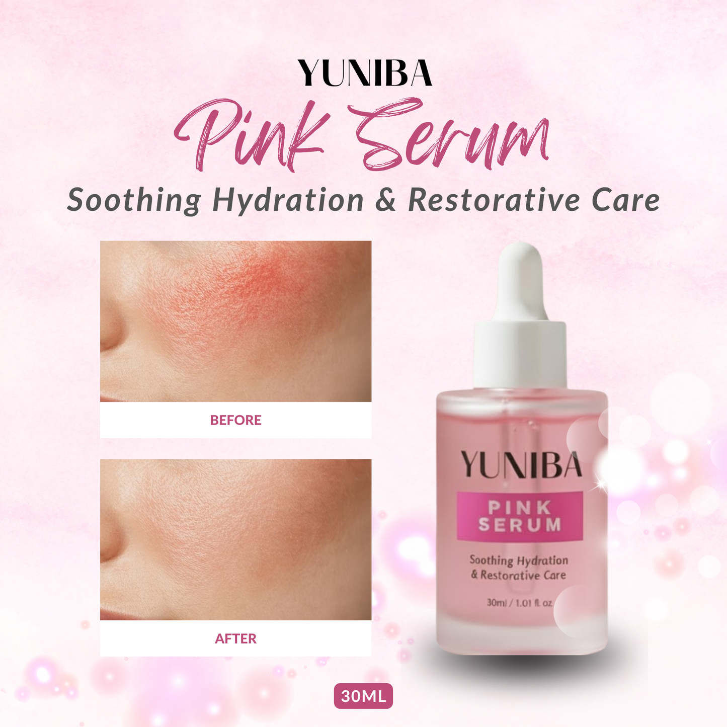 Pink Serum [30ML] Soothing Hydration & Restorative Care