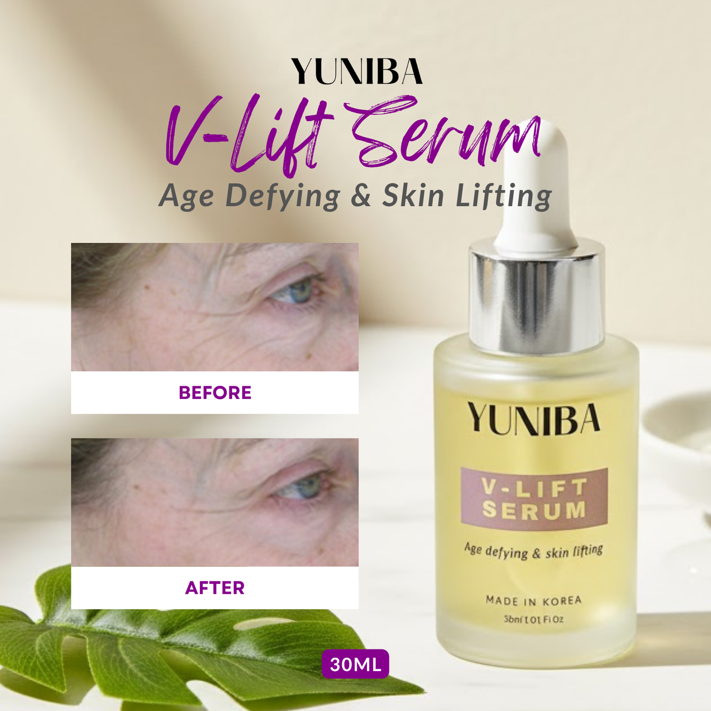 V-Lift Serum 30ml for Tightening Skin and Enhancing Facial Contours