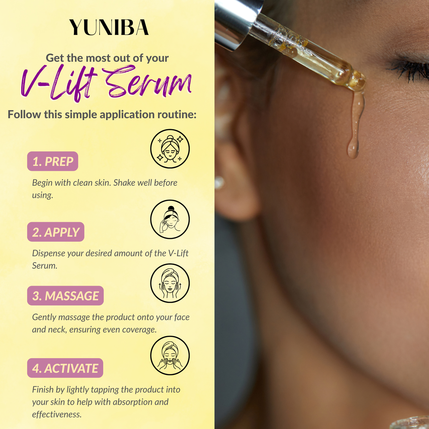 V-Lift Serum 30ml for Tightening Skin and Enhancing Facial Contours